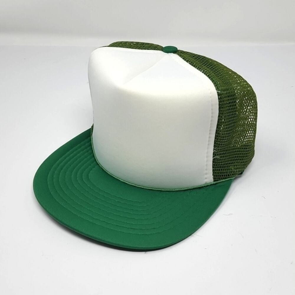 Green Trucker Snapback Hat